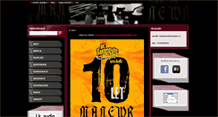 Desktop Screenshot of manewr.cz